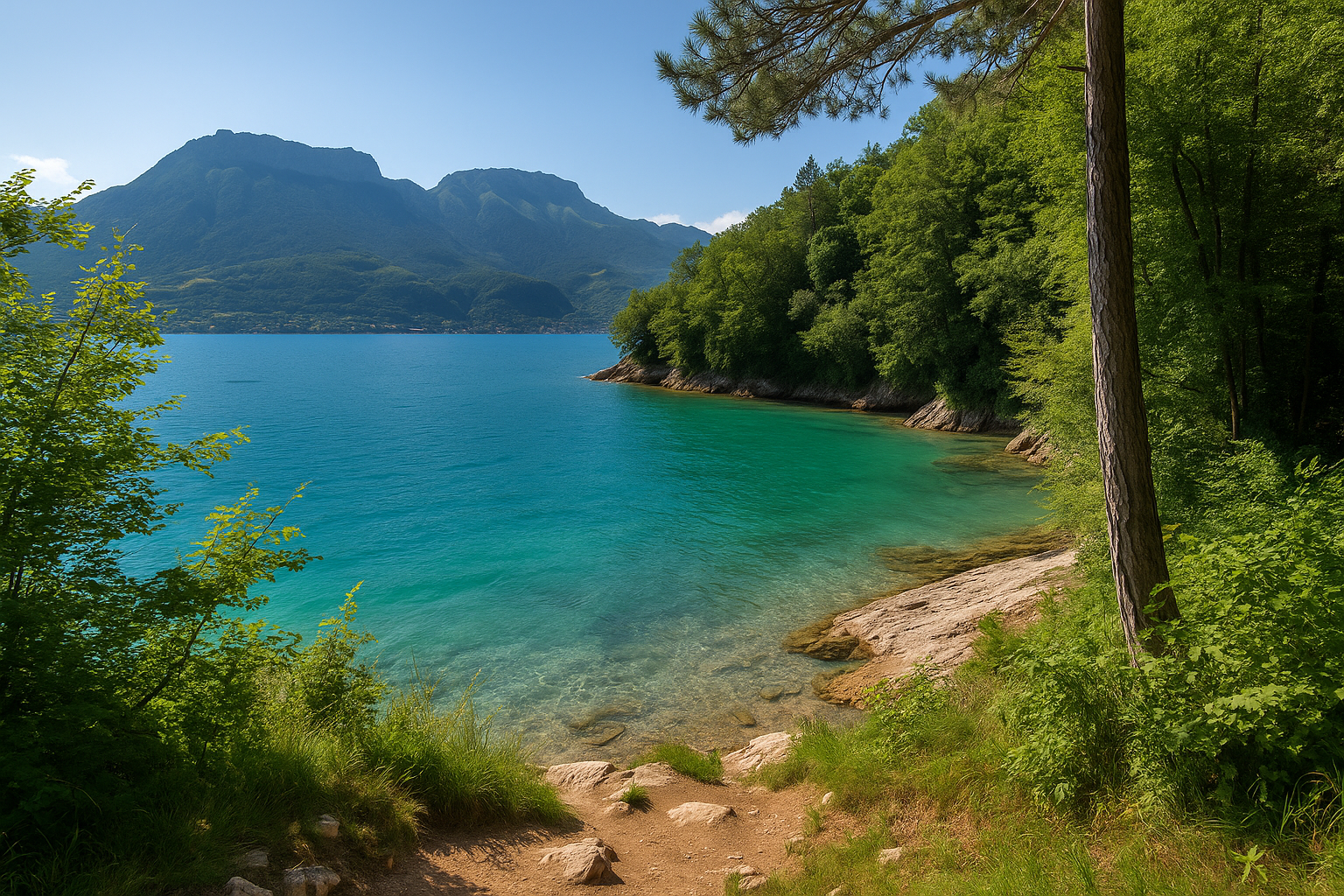 Coins secrets du lac d’Annecy : 5 spots à découvrir hors des sentiers