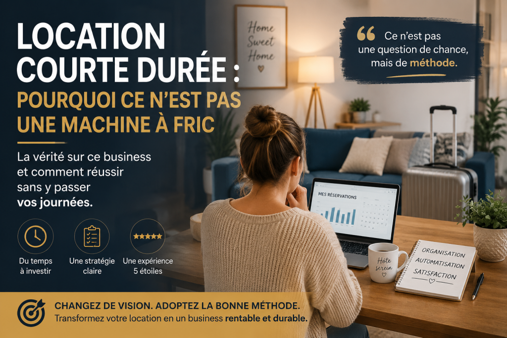 Location de courte durée, pourquoi ce n'est pas qu'une machine à fric ?