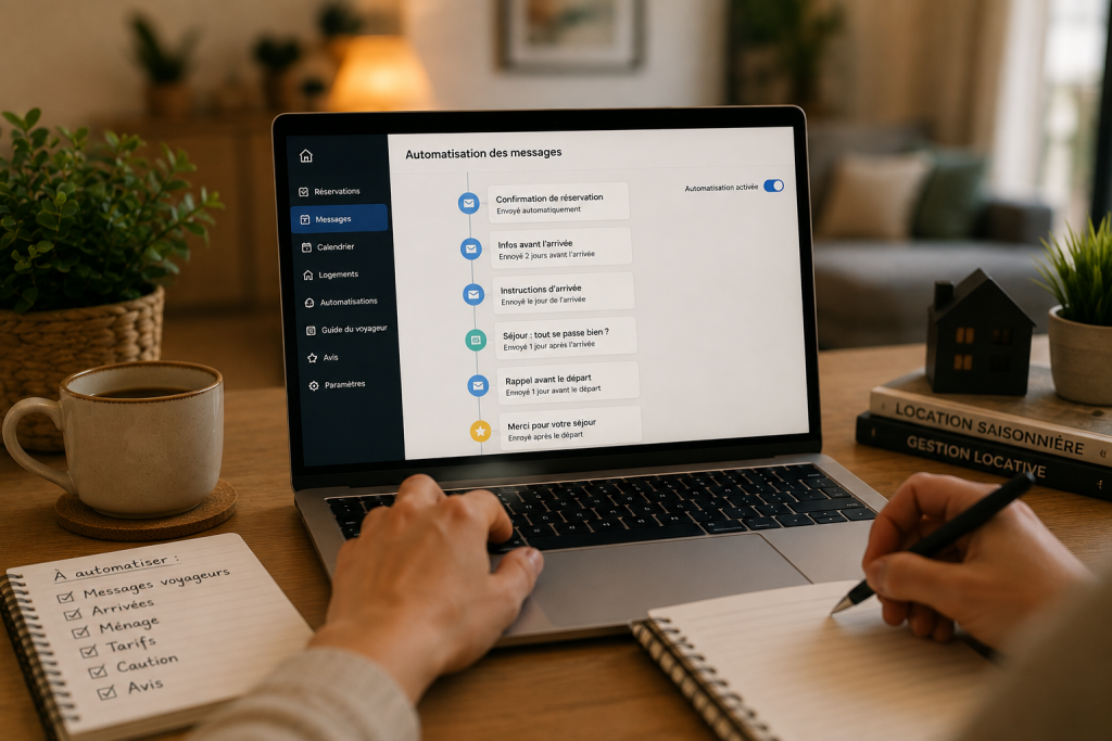 automatiser les messages voyageurs 